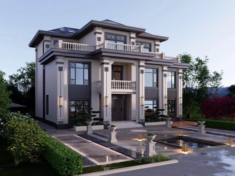 水包砂仿石漆案例